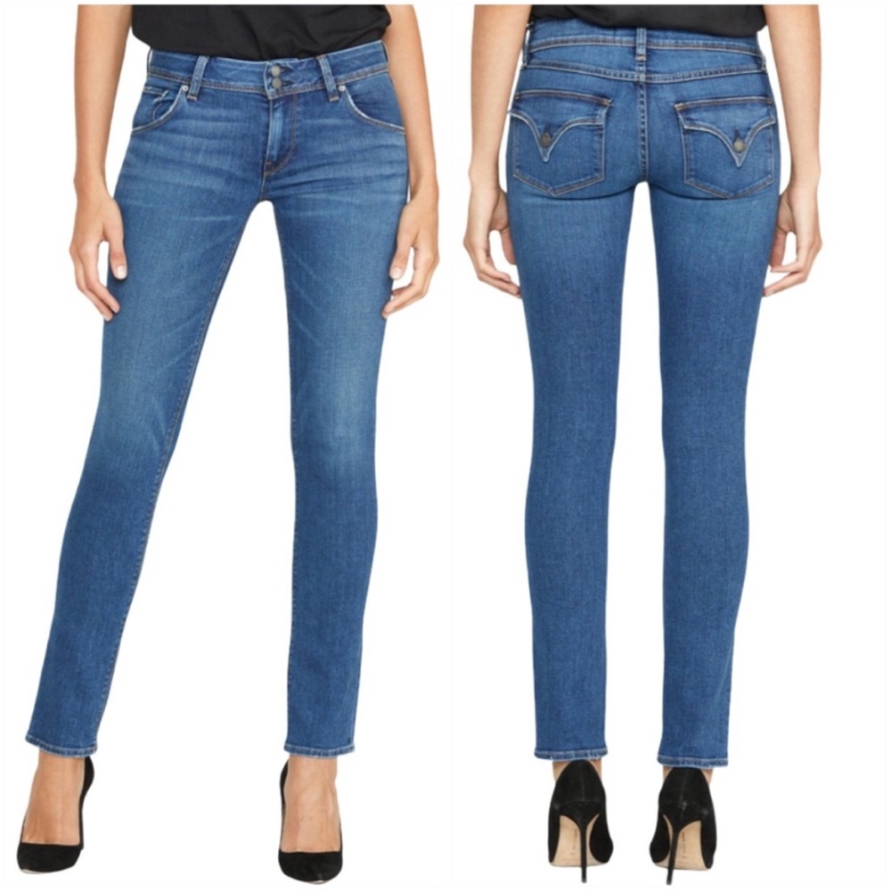 HUDSON Collin Skinny Crop in ARU Denim Jeans Size 29